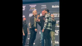 Alex volkanvski vs Brian Ortega | UFC 266 intense face off