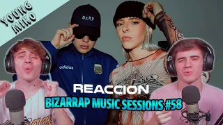 [REACCION] YOUNG MIKO || BZRP Music Sessions #58