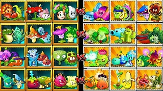 Random Team Plants China vs International - Who Will Win? - PvZ 2 Team Plant Battlez