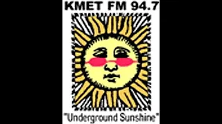 KMET Los Angeles / B  MItchel Reed , Tom Donahue / 06 27 68