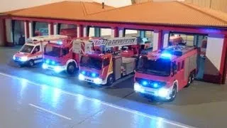 Feuerwehreinsatz !!!   Modell    in 1:87 #