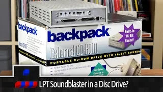 LPT Sound Card In CD Drive is Almost Awesome