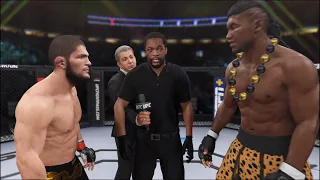 Khabib vs. Shaka Zulu - EA Sports UFC 4 - Eagle Fights ☝️🦅