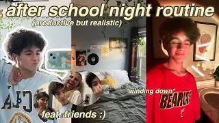 AFTER SCHOOL NIGHT ROUTINE *productive but realistic* | freshman year