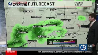 Technical Discussion: Lingering showers tomorrow give way to sunnier skies