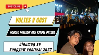 Voltes V Cast Miguel Tan Felix and Ysabel Ortega Dinumog sa Sangyaw Festival 2023