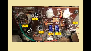 Marantz 2230 Repair Part 2 - Power Amp Repair and Adjustments