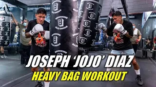 Joseph ‘JoJo’ Diaz Heavy Bag Workout