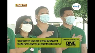 One Mindanao: VP-Elect Sara Duterte, nanamilit sa City Hall