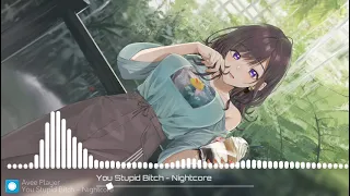 You Stupid Bitch (Girl In Red) - Nightcore