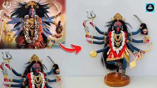 🪷TV serial- महाकाली की मूर्ति बनाना सीखें/Mahakali idol colouring process (part-2)