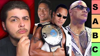 Ranking ALL of The Rock's Gimmicks | WWE Tier List