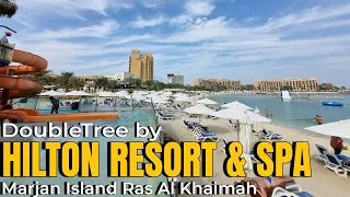 🔴DoubleTree By Hilton Resort & Spa Marjan Island RAK Full Tour  #uae #doubletreemarjanisland