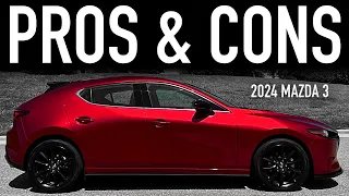 Pros & Cons of the 2024 Mazda 3 Hatchback Turbo