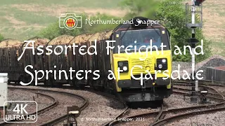 Assorted Freight and Sprinters at Garsdale Station