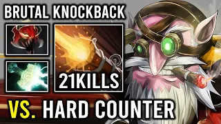 How to Play Sniper Against Hard Counter with Unlimited Knockback Max Attack Speed Dota 2