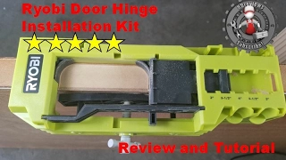 Ryobi door hinge install kit review and tutorial
