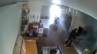 Battery explodes in a home while being charged