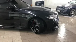 bmw 5 g30 на крутейших 22" кованых колесах Агрессор!