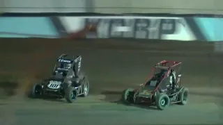 HIGHLIGHTS: USAC Western States Midgets & BCRA | Kern County Raceway Park | October 15, 2022