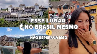 NÃO SABIA QUE ESTAVA NO BRASIL😲QUE LUGAR LINDOO - 1⁰ DESTINO VIAGEM CAMPOS DO JORDÃO