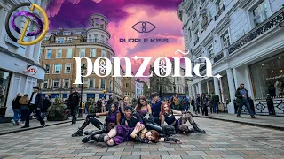 [KPOP IN PUBLIC | LONDON] PURPLE KISS - 'PONZONA + INTRO:CROWN' | DANCE COVER BY O.D.C | ONE TAKE 4K