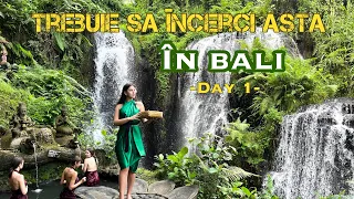 Ritualul de PURIFICARE din prima zi în BALI- INDONEZIA