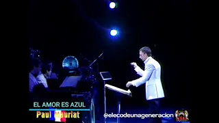 El amor es azul  con Paul Mauriat en vivo