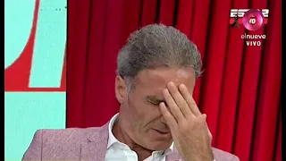 La reacción de Óscar Ruggeri al enterarse de la muerte de Diego Maradona