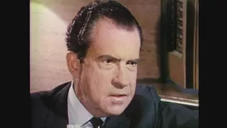 October 8, 1968: Presidential candidate Richard Nixon