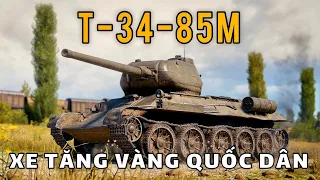 T-34-85M: Chiếc xe tăng quốc dân TÂN BINH nên có | World of Tanks