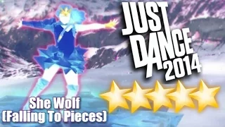 5☆ Stars - She Wolf ( Falling To Pieces ) - Just Dance 2014 - Wii U