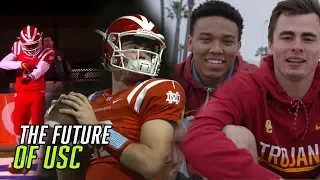 We Worked Out With USC's JT Daniels & Amon-Ra St. Brown! College Football's New Dynamic Duo Is 🔥