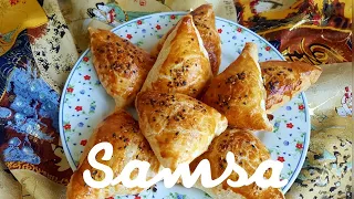 Samsa - Small mouthwatering Meat Pie