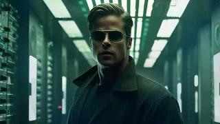 Brad Pitt as Neo in the Matrix