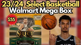 Wemby Hit! 23/24 Select Walmart Mega Box! Best Retail Basketball Product Available?!