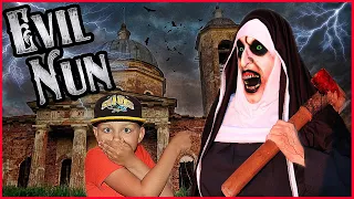 МОНАХИНЯ В РЕАЛЬНОЙ ЖИЗНИ. ОНА СУЩЕСТВУЕТ! EVIL NUN ПРЕСЛЕДУЕТ НАС В РЕАЛЬНОЙ ЖИЗНИ. ЗЛАЯ МОНАХИНЯ.