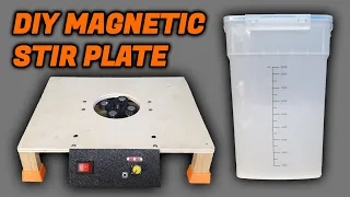 DIY Resin Washing Station (Magnetic Stir Plate) - V3