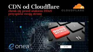 Ochrona strony przed DDoS - Cloudflare