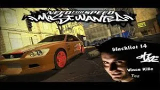 need for speed most wanted black list #2 TAz BmW M3 GTr VS LEXUS is 300