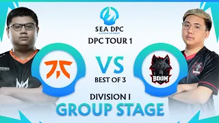 Boom Esports vs Fnatic Game 2 (BO3) | DPC SEA Tour 1 : Division I