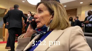 Watch: New footage shows Nancy Pelosi during Capitol riot
