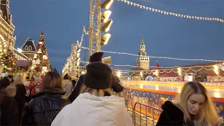 Red Square, Moscow, Russia Christmas Time