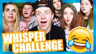 WHISPER CHALLENGE С ДРУЗЬЯМИ! :D ТИХИЙ ВЫЗОВ #2! // Дима Ермузевич