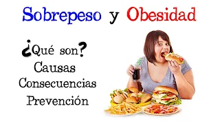 🍔 Sobrepeso y Obesidad 🍕 [Fácil y Rápido] | BIOLOGÍA |