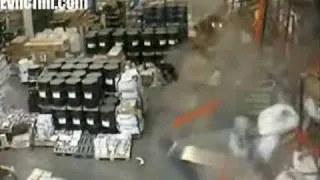 Funny Forklift Accident