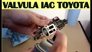 Como Limpar la Valvula IAC, Sensor MAF  y cuerpo de Aceleracion (Toyota)