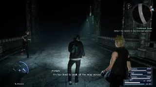 I'm Too Tired To Walk All The Way Across - Prompto Argentum