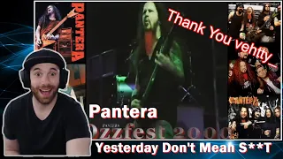 Pantera | They Came Out Swinging | Yesterday Don't Mean S**t Live at Ozzfest Reaction