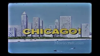 Chicago. 1964 TV travel series "America". Riverview Park and more!